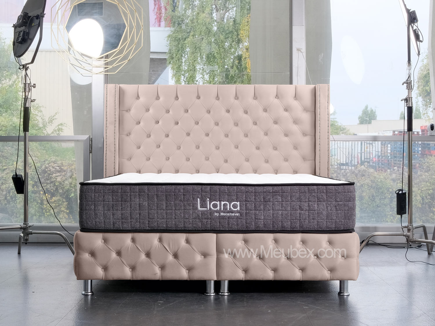 Pack Clouté Beige x Liana x Lexus Marbella Beige