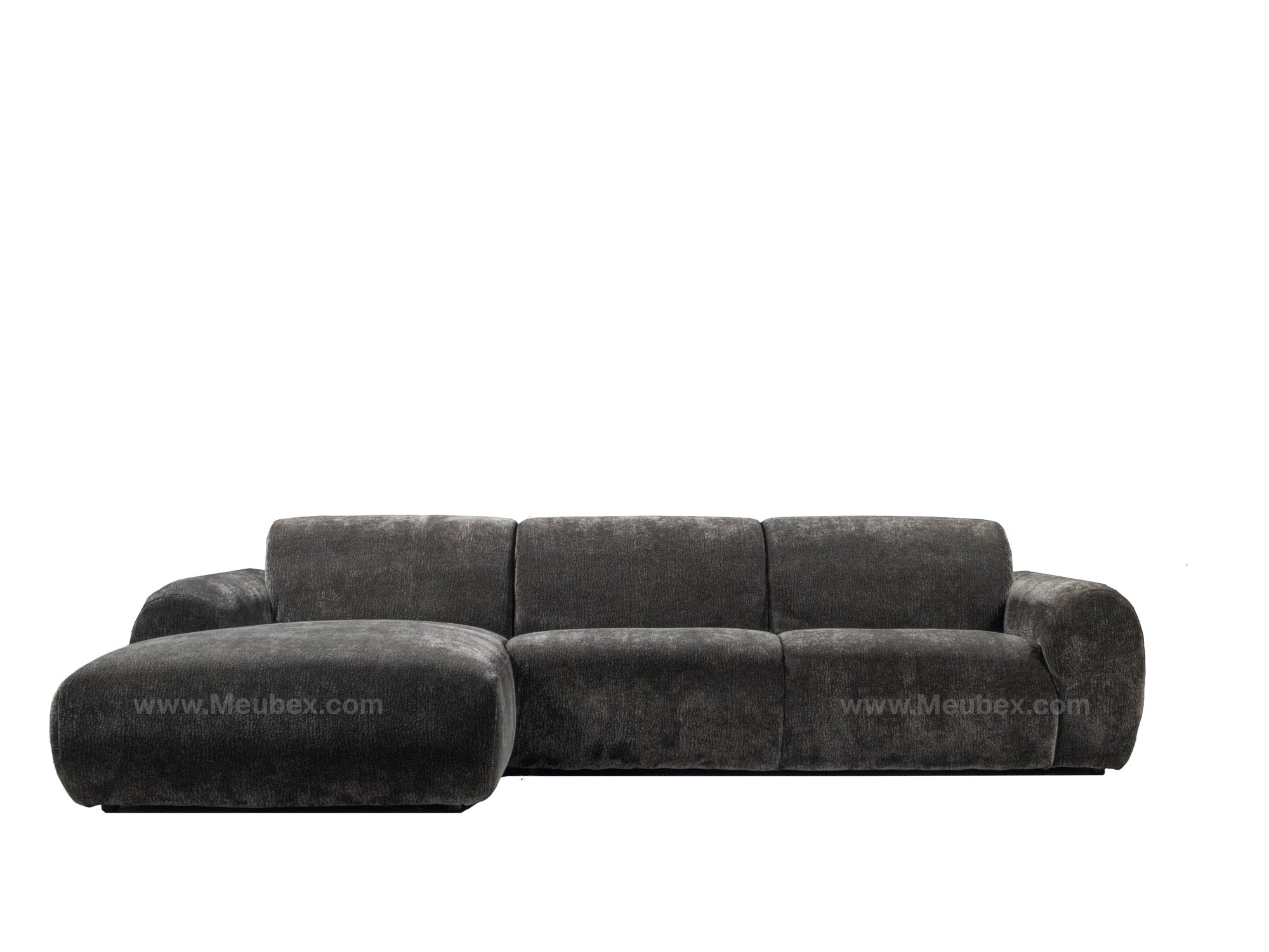 CLOUD Vert - Tissu Velours Croco