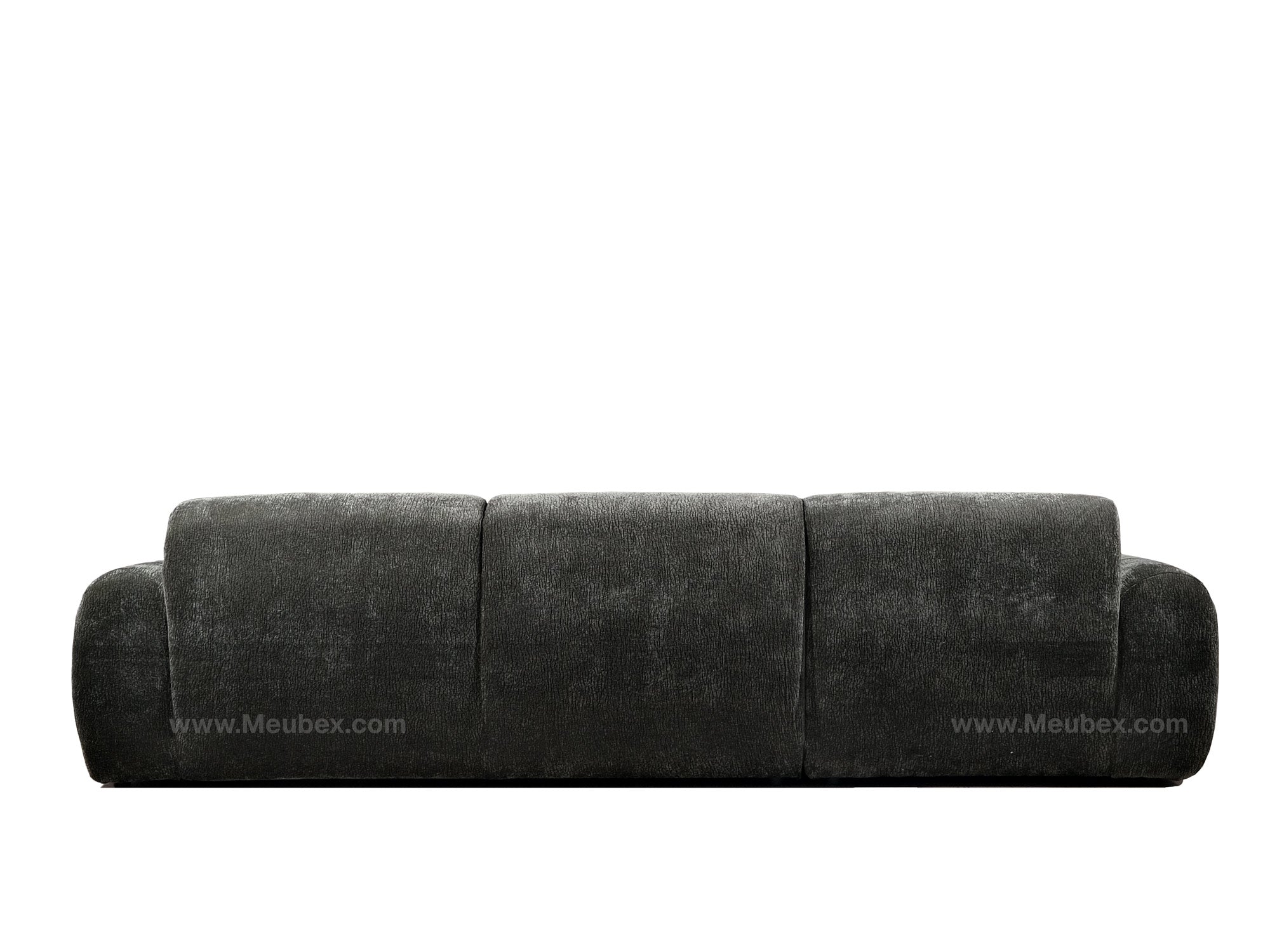 CLOUD Vert - Tissu Velours Croco
