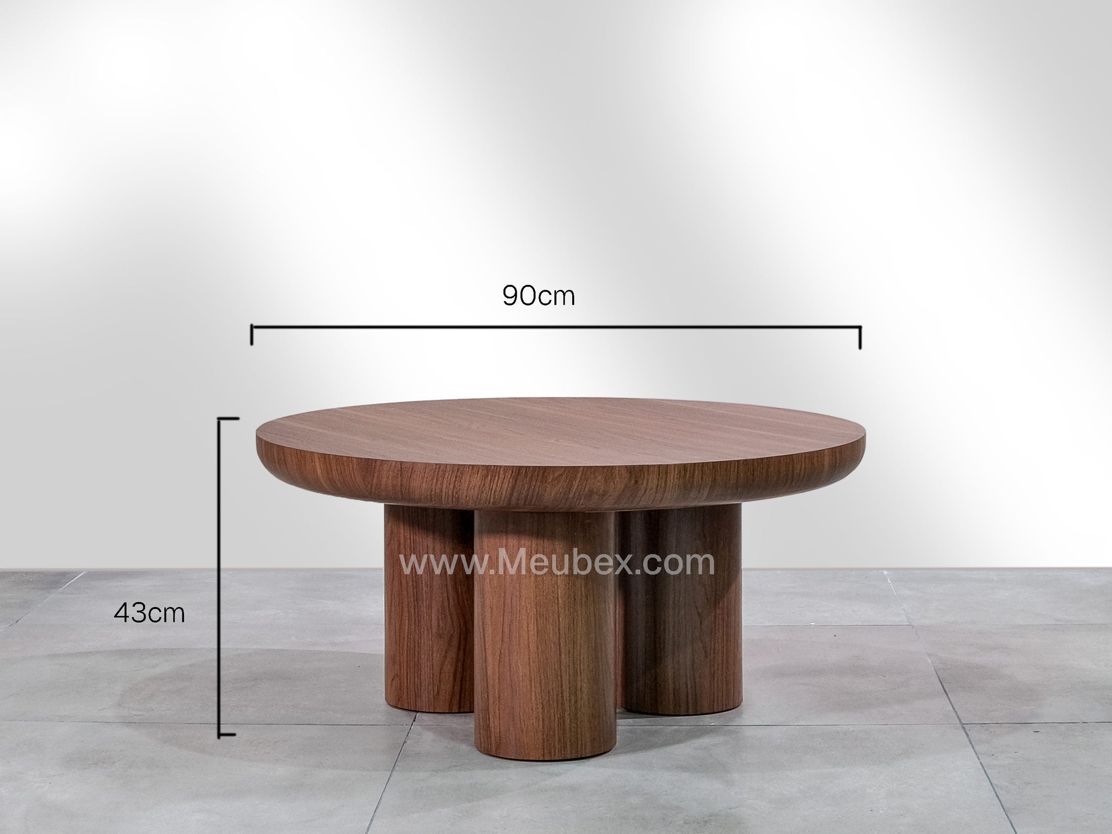 Maya | Bois Noyer | 90cm