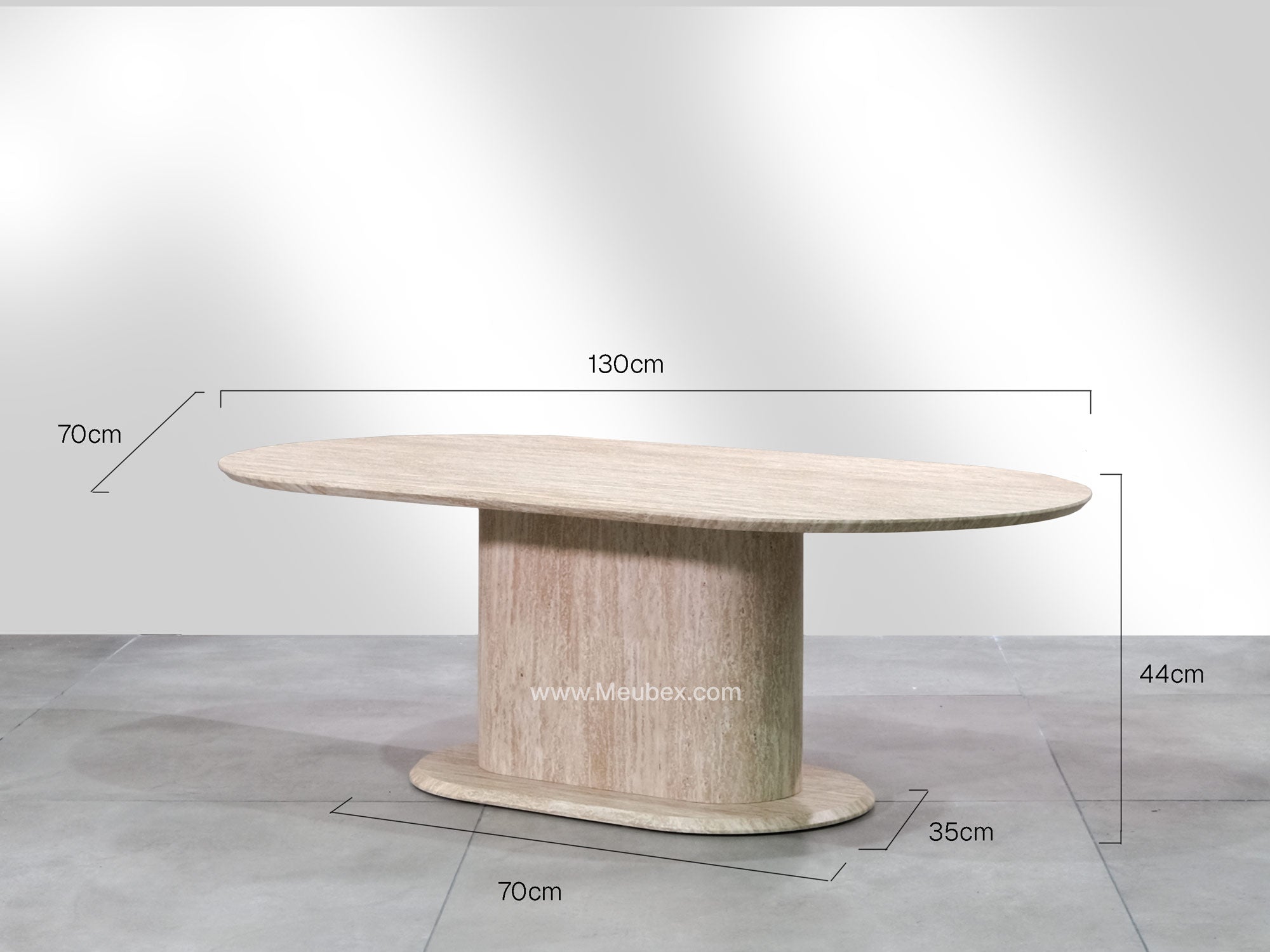 Lea  | Travertin 130cm